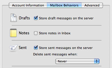 Uncheck "Store notes in Inbox"