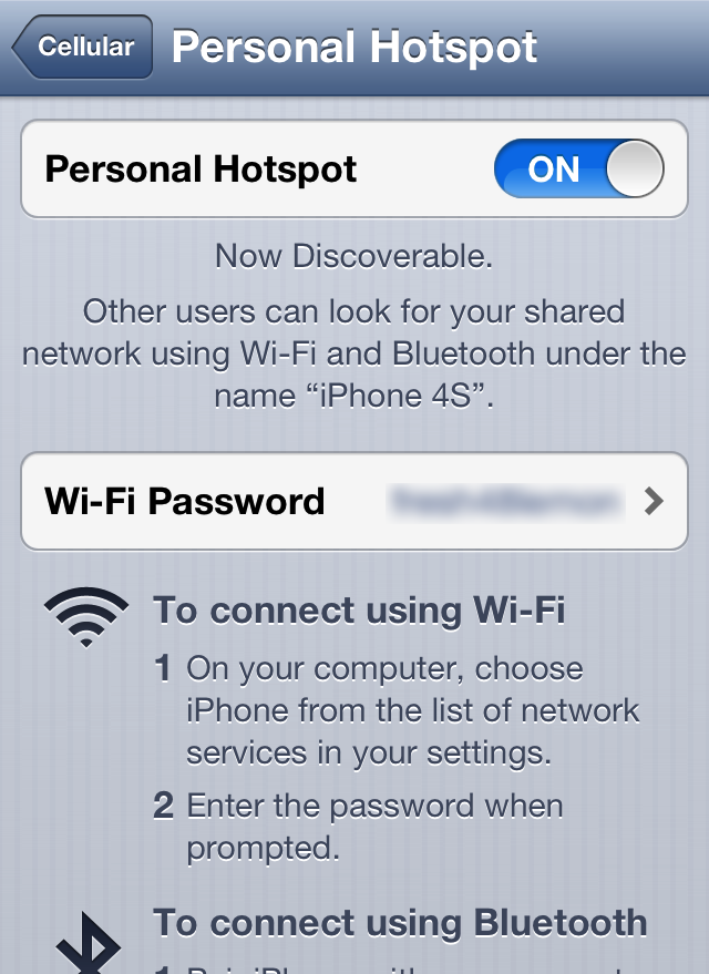 Wi-Fi Password