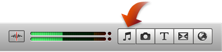 Image of the Music and Sound Effects button
