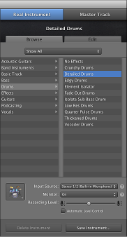 Track Info-Real Instrument