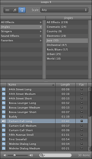 Loop browser-podcast sounds