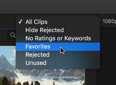 X pro 2 filter to all clips