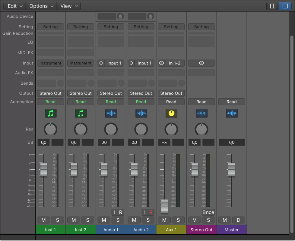Logic Pro X Get started with mixing
