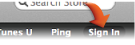 Sign-in button in the iTunes Store navigation bar