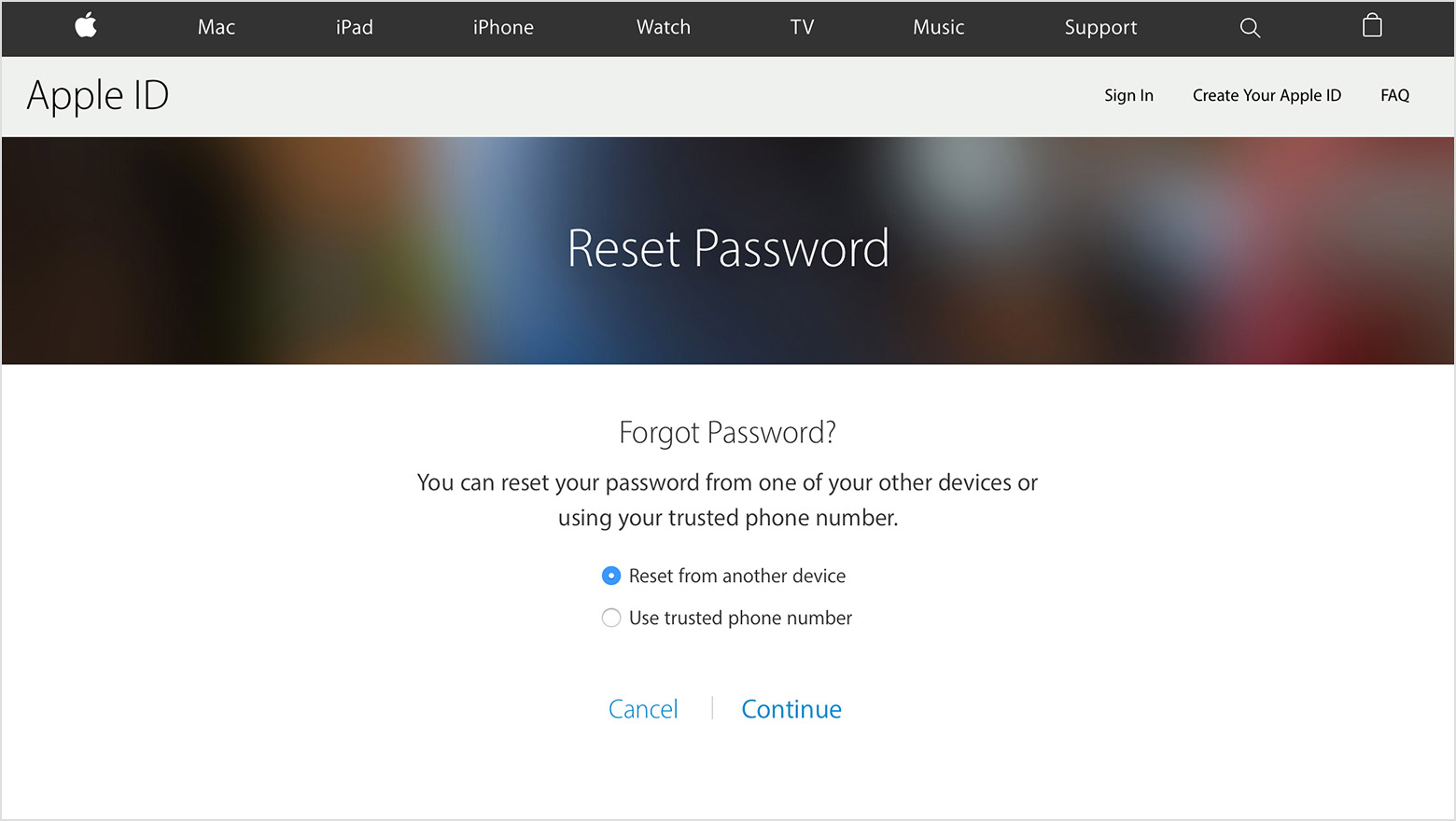 If you forgot your Apple ID password - Apple Support