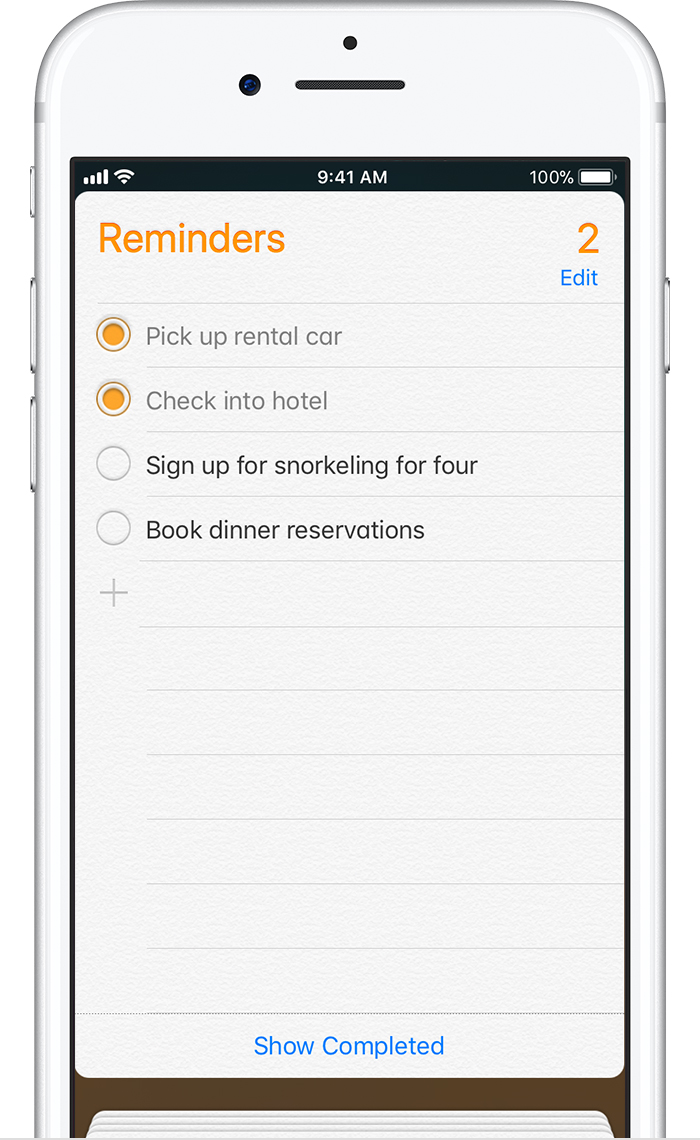 Use Reminders on your iPhone, iPad, or iPod touch Apple Support