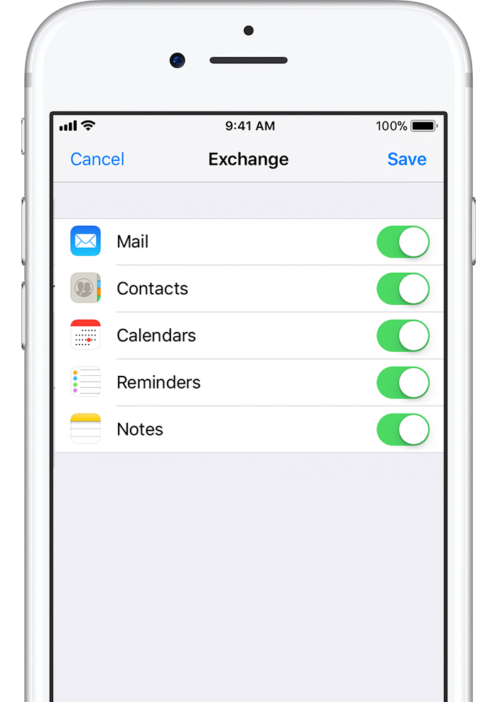 Set up Exchange ActiveSync on your iPhone, iPad, or iPod touch Apple