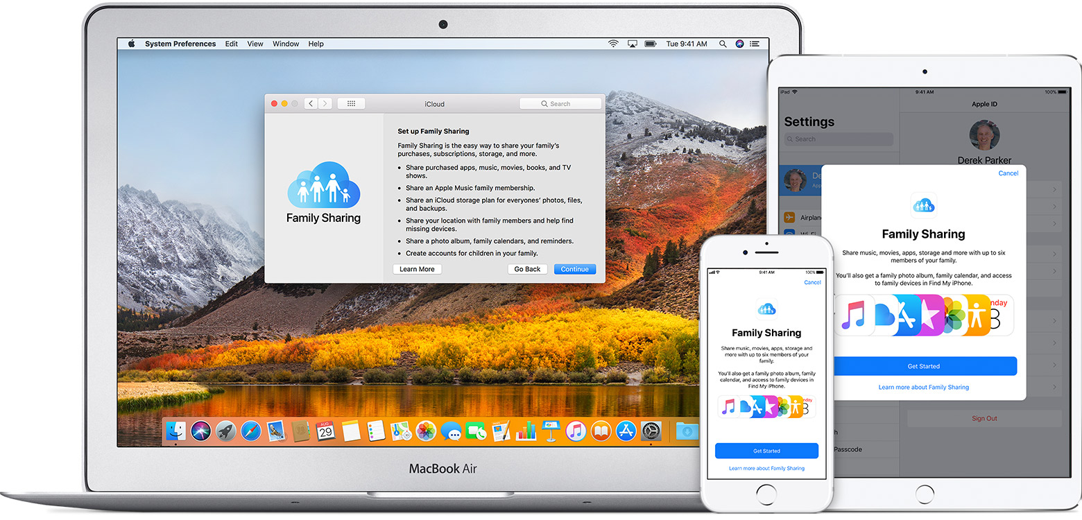 Set up Family Sharing - Apple Support