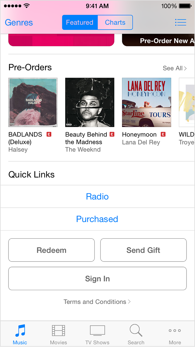 Send iTunes Gifts Apple Support