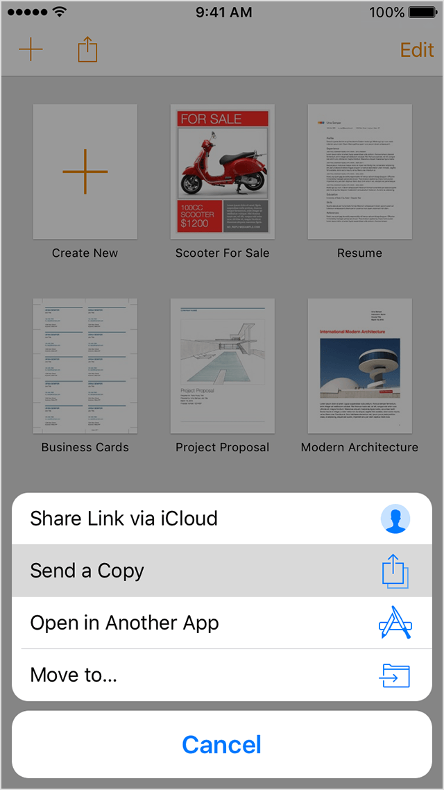 Import and export different file formats with Pages Apple Support