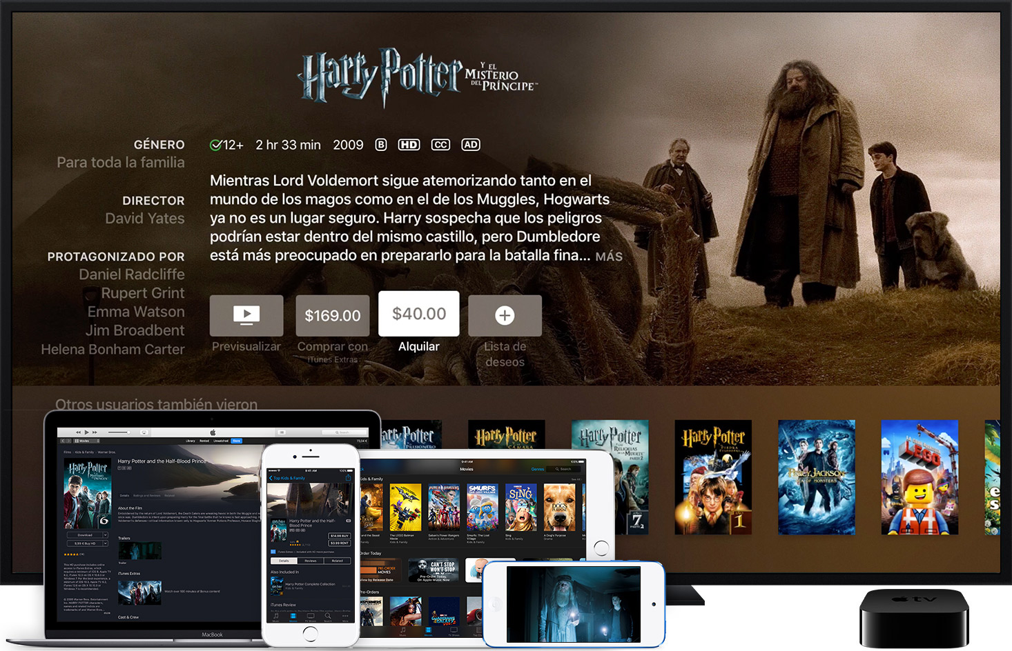 Universal Pictures y Warner Bros emplearían iTunes para rentar películas de estreno