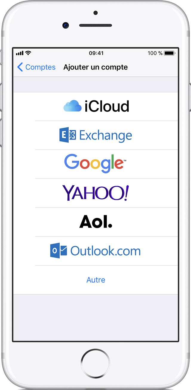 Ajout d’un compte de messagerie sur votre iPhone, iPad ou iPod touch Assistance Apple