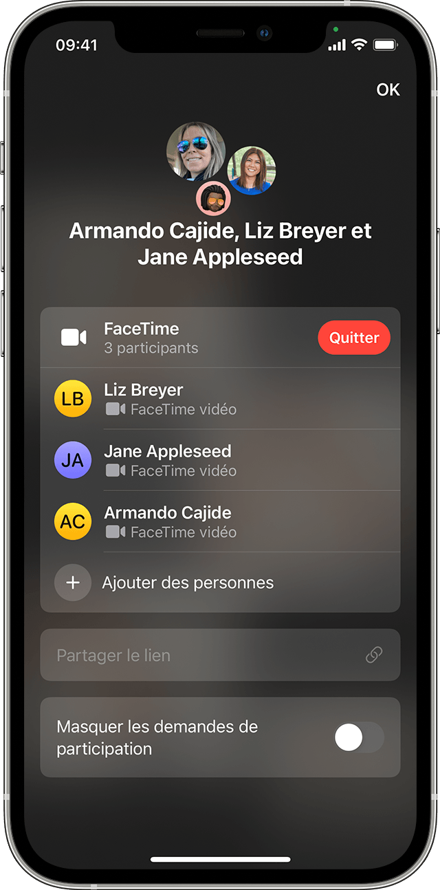 Utiliser FaceTime En Groupe Sur Votre IPhone IPad Et IPod Touch