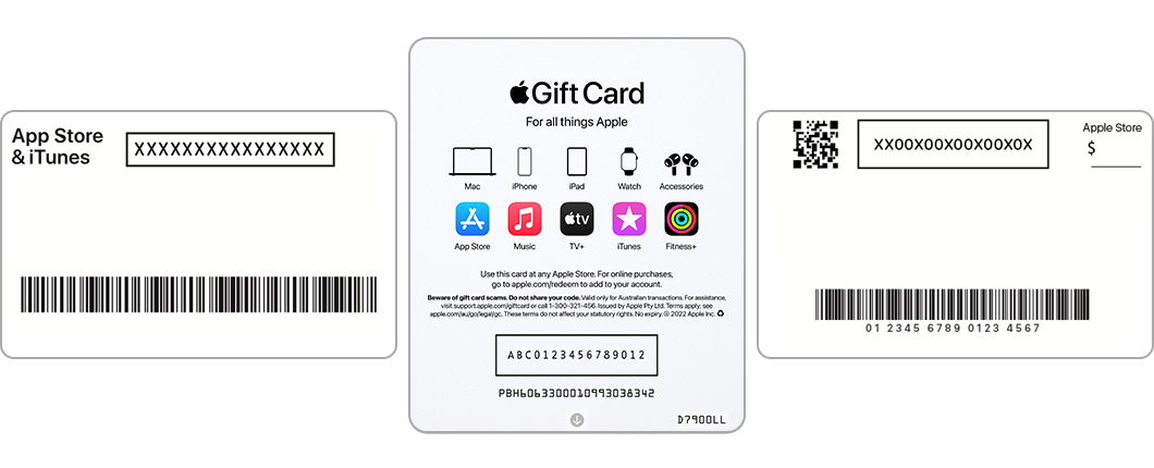 Gift card history - Apple Community