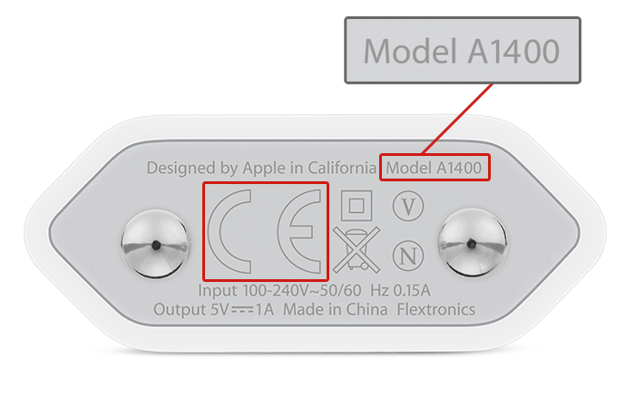 Replacement adapter detail