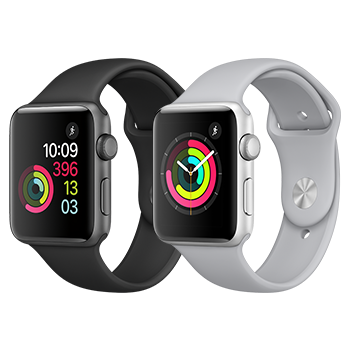 Apple Watch，Series 2 和 3