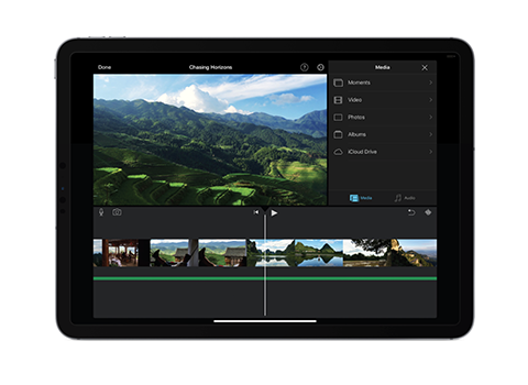 Does imovie come with macbook air screen