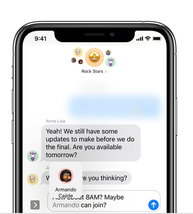 Messages For Iphone Ipad Apple Watch And Mac Official Apple Support