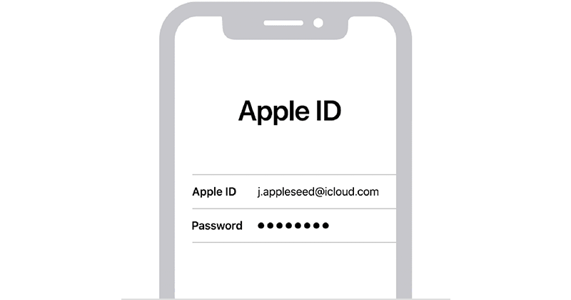 find apple id with phone number