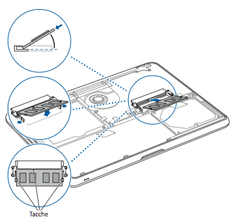 Inserisci la memoria