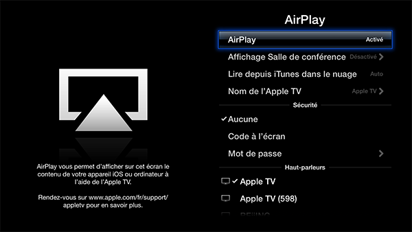 comment avoir airplay