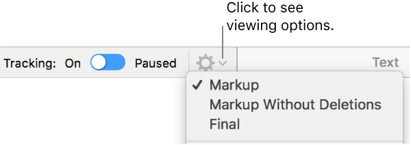 2011 track changes in word for mac