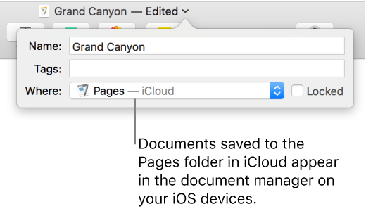 Can’t find a document created on a Mac