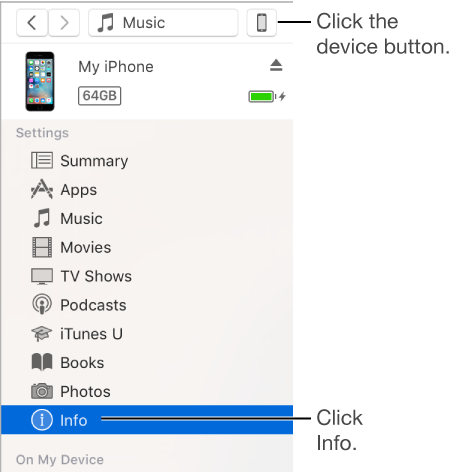 itunes sync outlook contacts with ipad