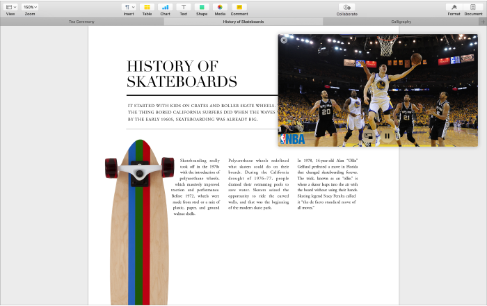 Picture in Picture floating above another website