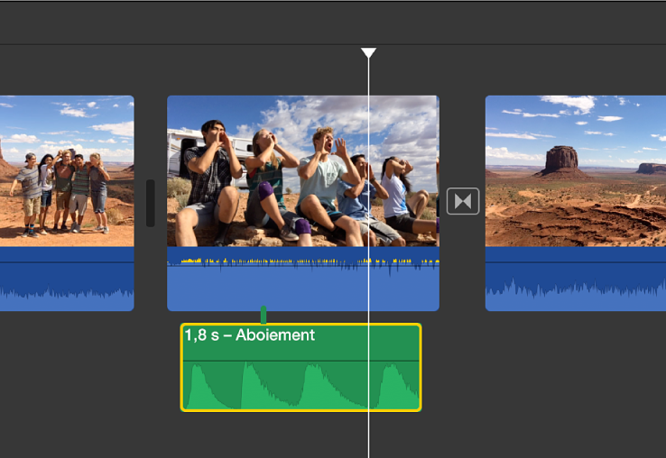 effets sonores imovie