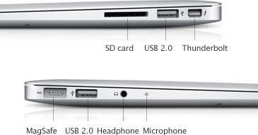 PC/タブレット ノートPC MacBook Air (13-inch, Mid 2011) - Technical Specifications