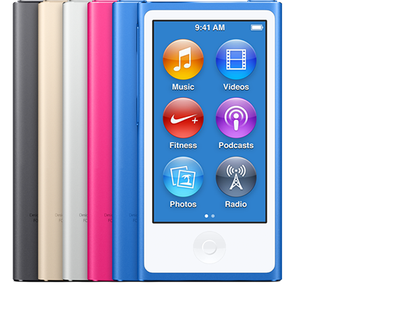 iPod nano (7ª generación) - Especificaciones técnicas (CO)
