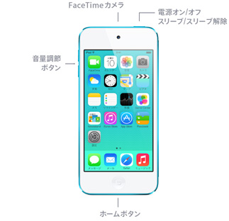 iPod touch (第5世代) - 技術仕様 (日本)