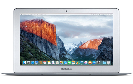 【美品】MacBook Air 2015 11インチ/ 4GB/ 120GBOSMacOS