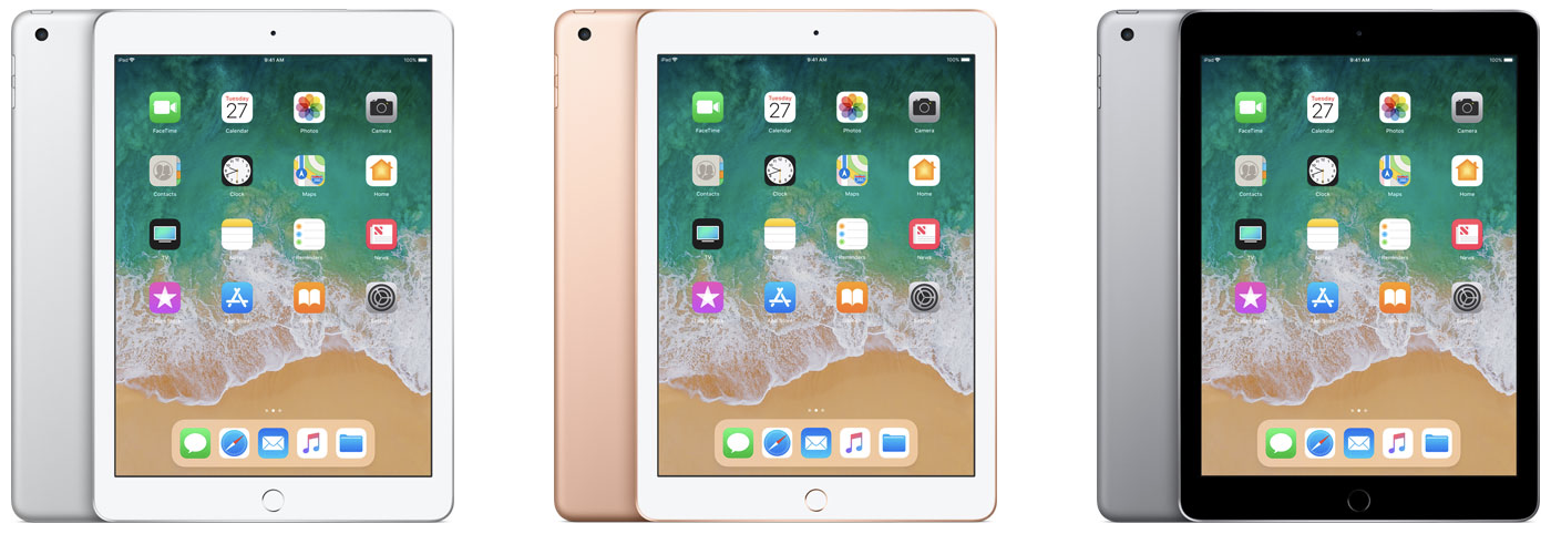 Brand New Apple iPad 6th Generation 32GB/128GB WiFi 9.7" Retina Silver/Gold/Gray 