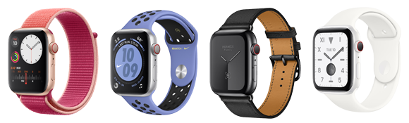 diseño Posicionar sacudir Apple Watch Series 5 - Especificaciones técnicas (ES)