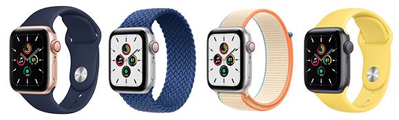 Apple Watch SE (1ª geração) – Especificações técnicas (BR)