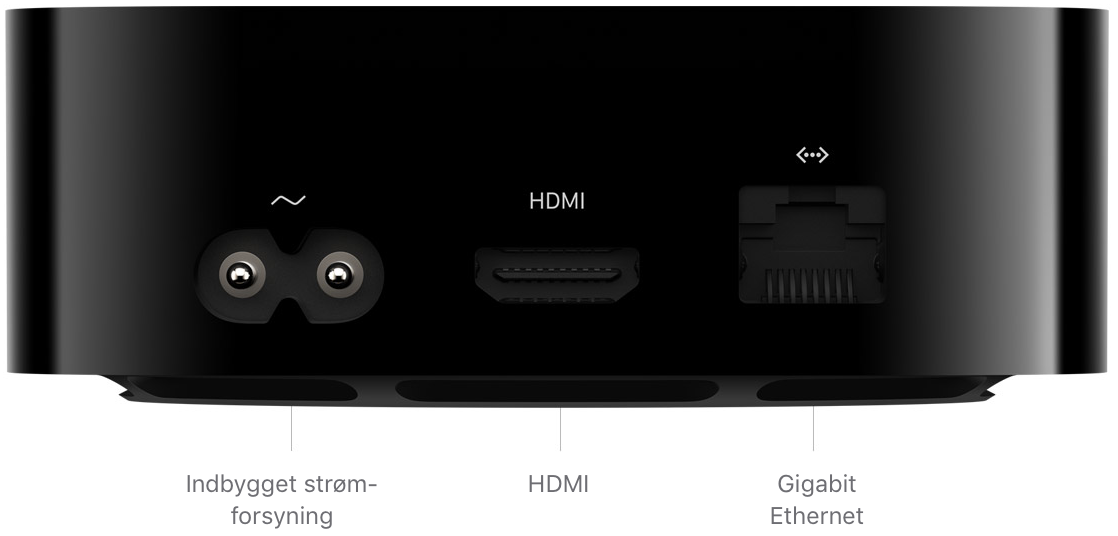 Tilbagetrækning Stationær motto Apple TV 4K (2. generation) - Tekniske specifikationer (DK)