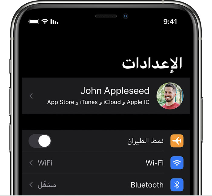 استخدم تفضيلات الشاشة وحجم النص على iPhone وiPad وiPod touch - Apple دعم  (QA)