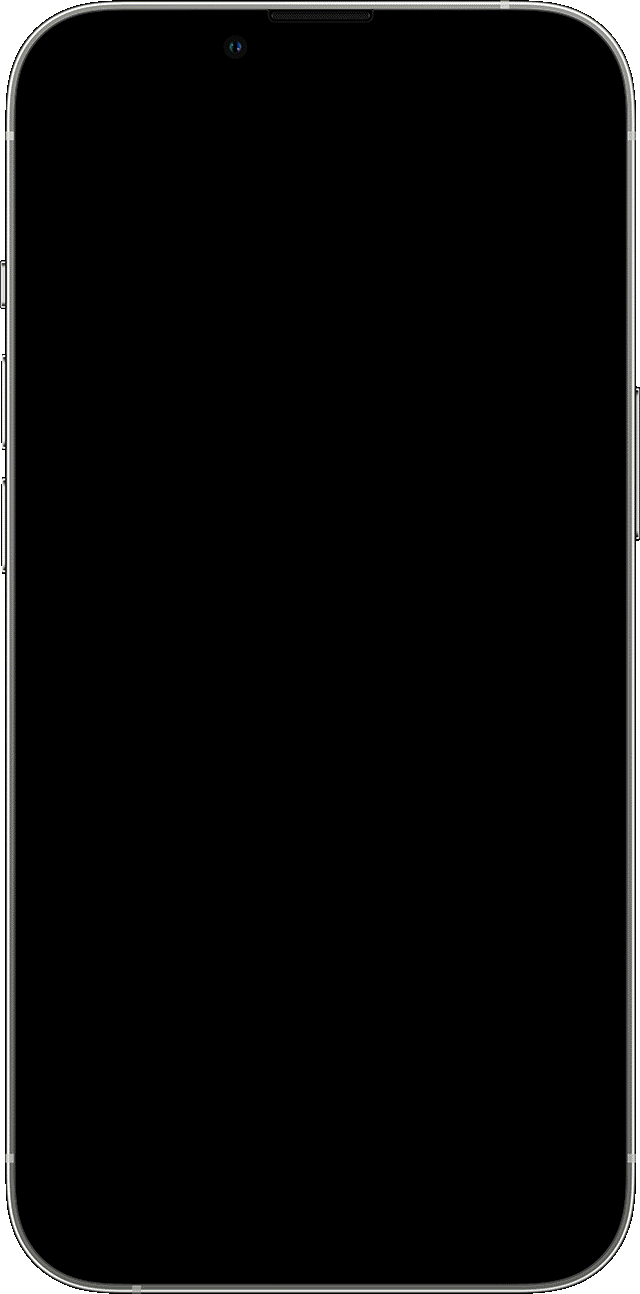 شاشة iPhone تعرض ميزة الرفع للتنشيط