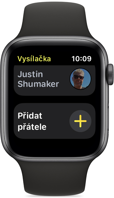 Používání Vysílačky na Apple Watch - Podpora Apple (CZ)