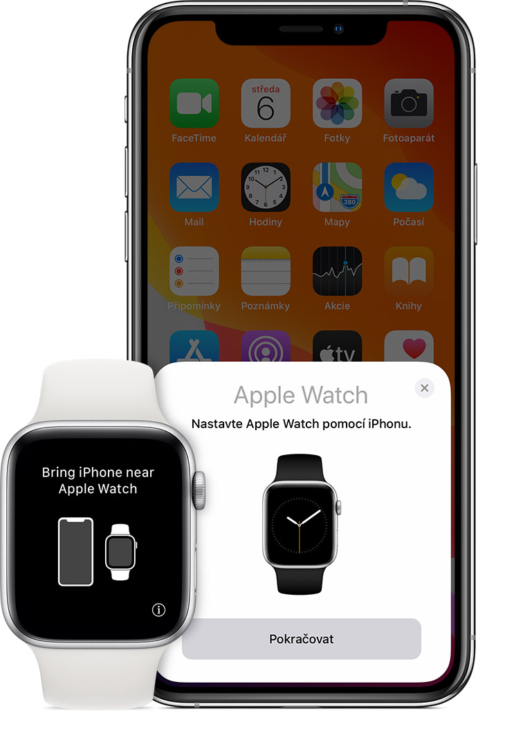 Nastavení Apple Watch - Podpora Apple