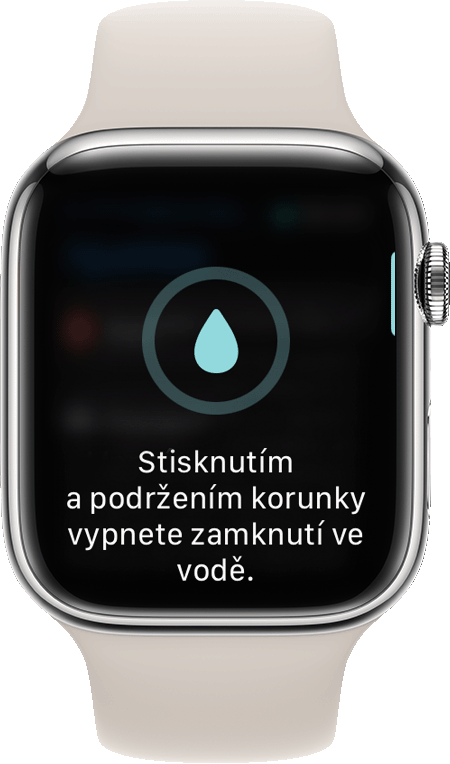 Jak dostat vodu z Apple Watch?