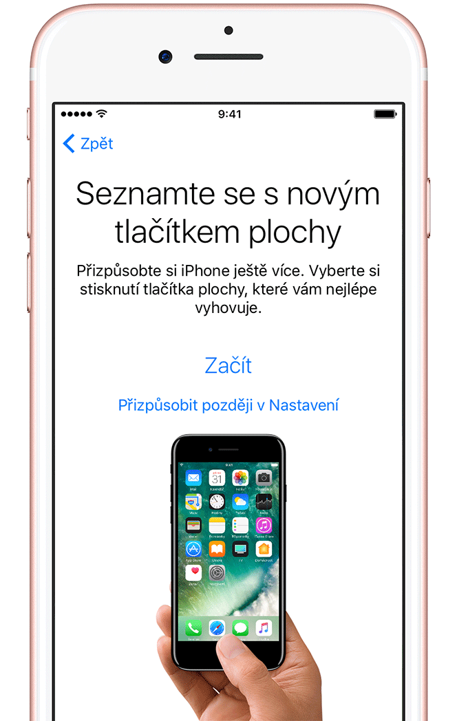 Nastavení iPhonu, iPadu nebo iPodu touch Podpora Apple