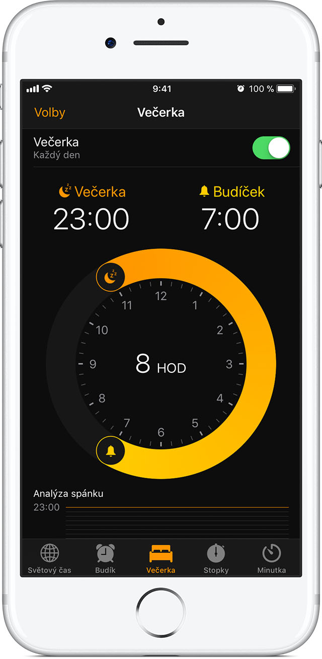 Nastavení a správa budíků na iPhonu Podpora Apple