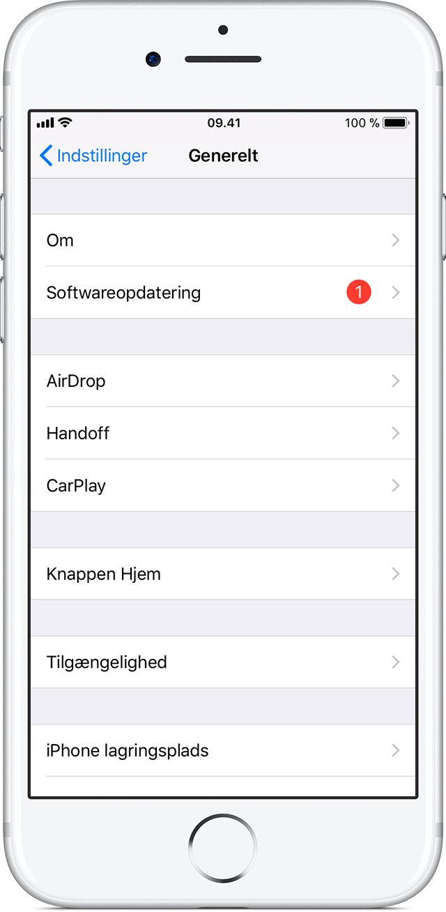 Opdatering af iOS-software på iPhone, iPad og iPod touch - Apple-support
