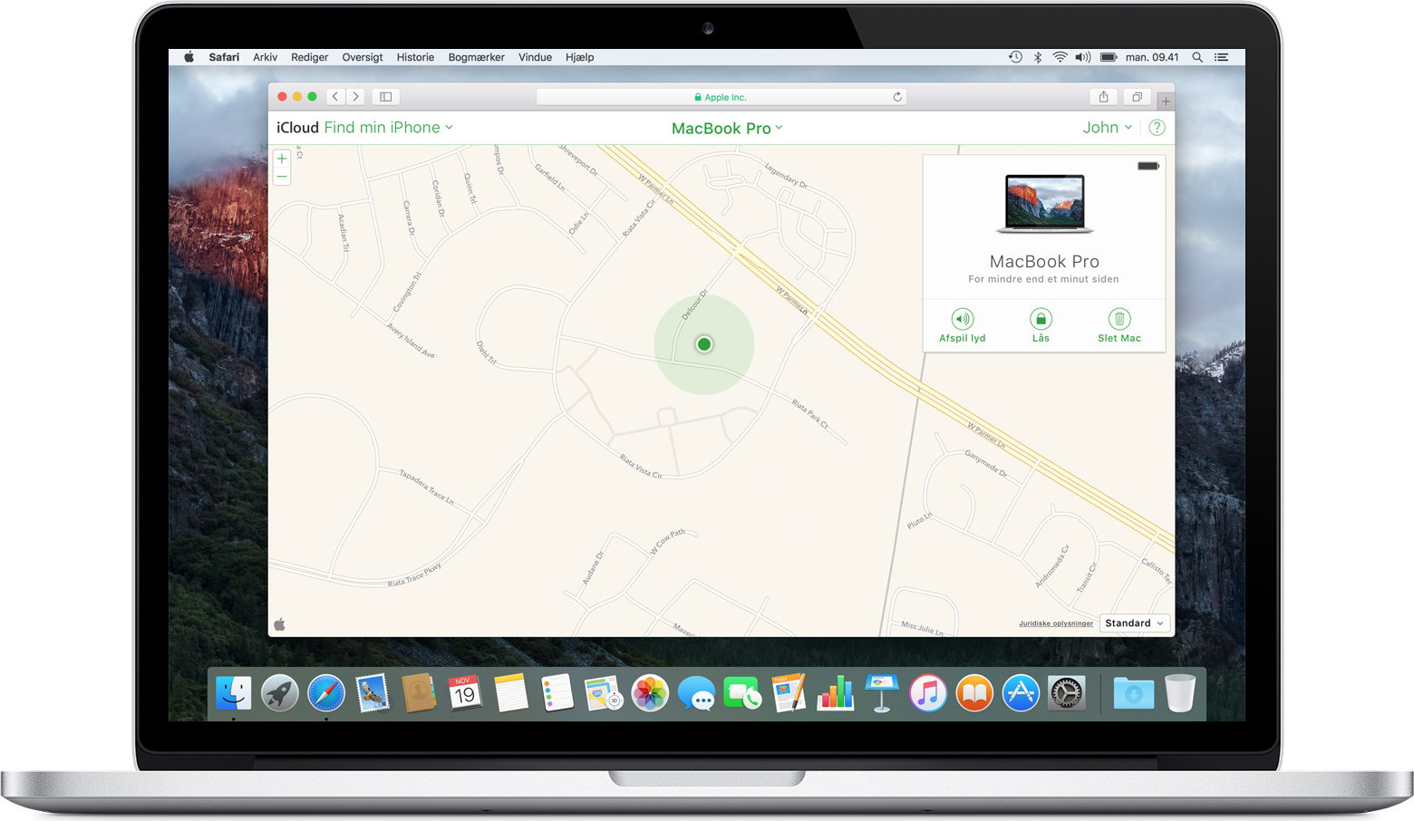 icloud find my device