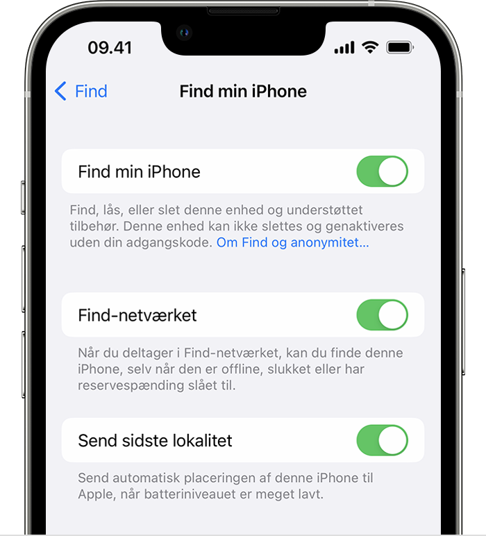Find mistede AirPods - Apple-support (DK)