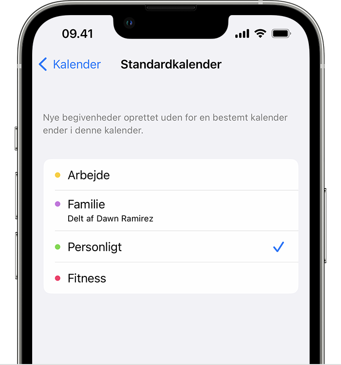 Det skal du gøre, hvis du ikke kan synkronisere dine iCloud-kontakter,  -kalendere eller -påmindelser - Apple-support (DK)