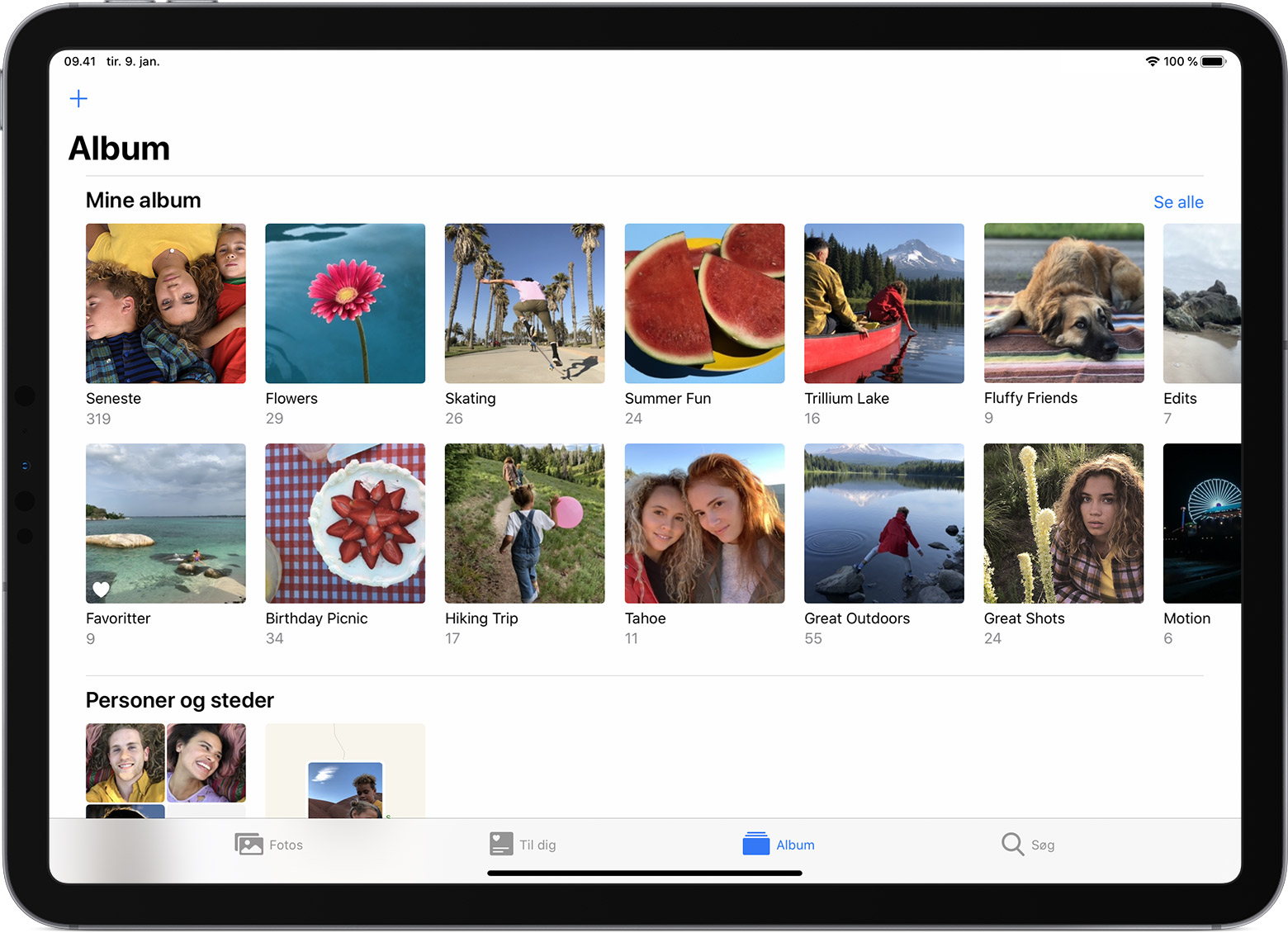Organisering og søgning på fotos Applesupport